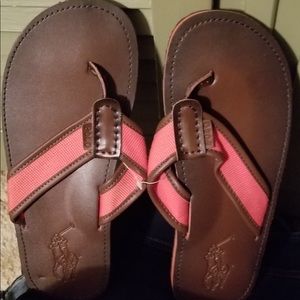 Polo flip flops